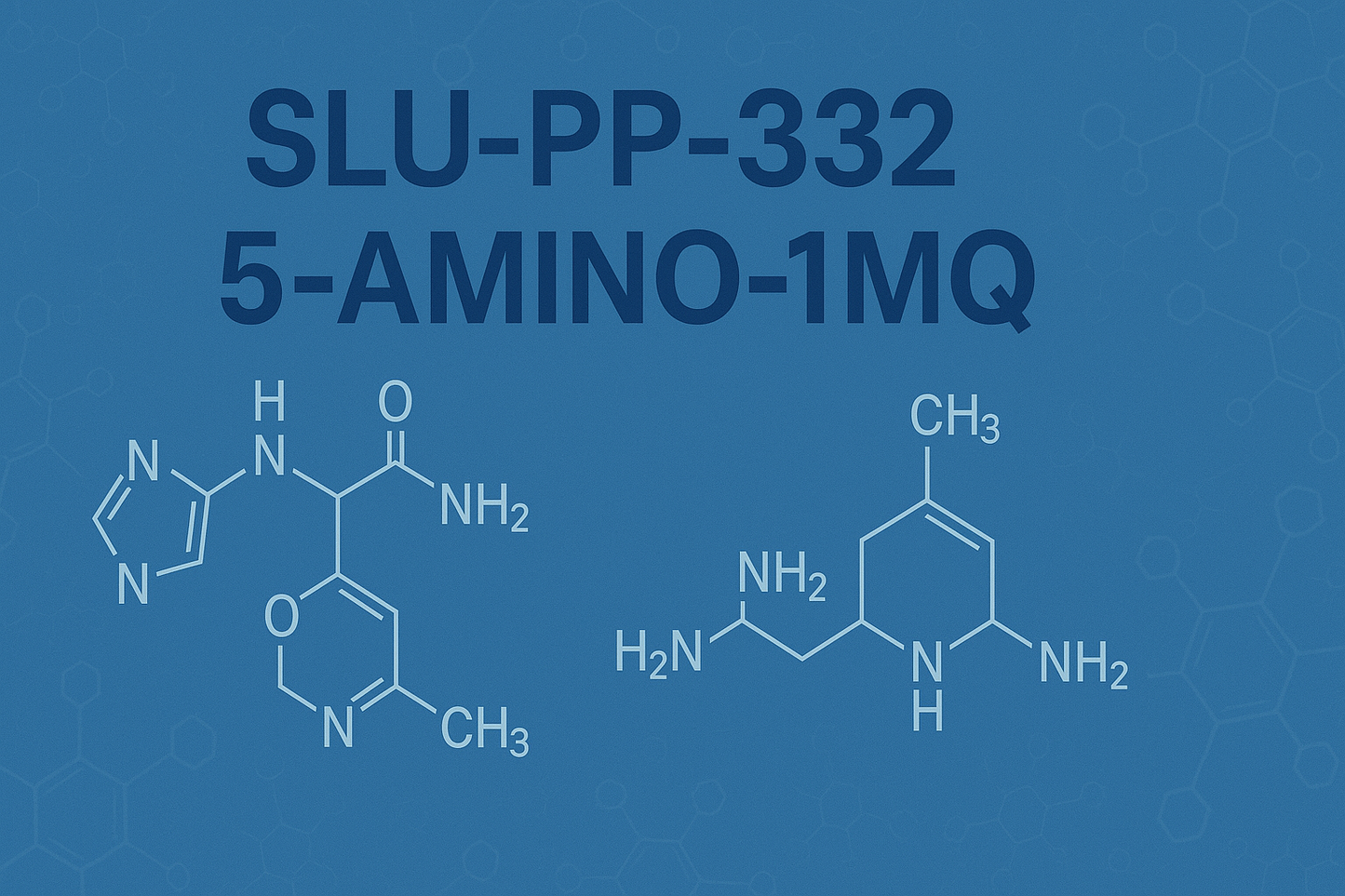 🧬 SLU-PP-332 + 5-Amino-1MQ: The Ultimate Peptide Stack for Fat Loss, Energy & Performance