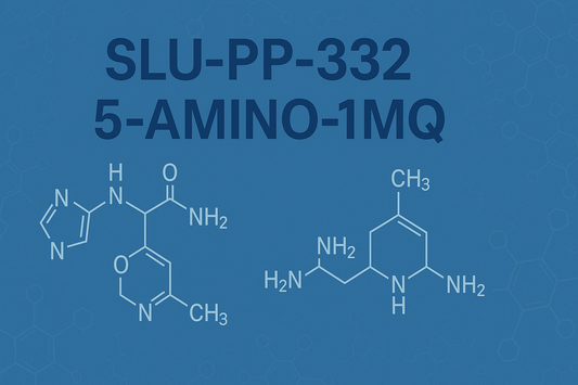 🧬 SLU-PP-332 + 5-Amino-1MQ: The Ultimate Peptide Stack for Fat Loss, Energy & Performance