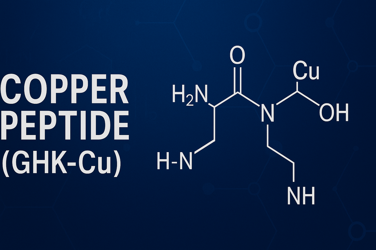 🧬 Copper Peptide (GHK-Cu) Skin Repair Hair Growth & Healing Support